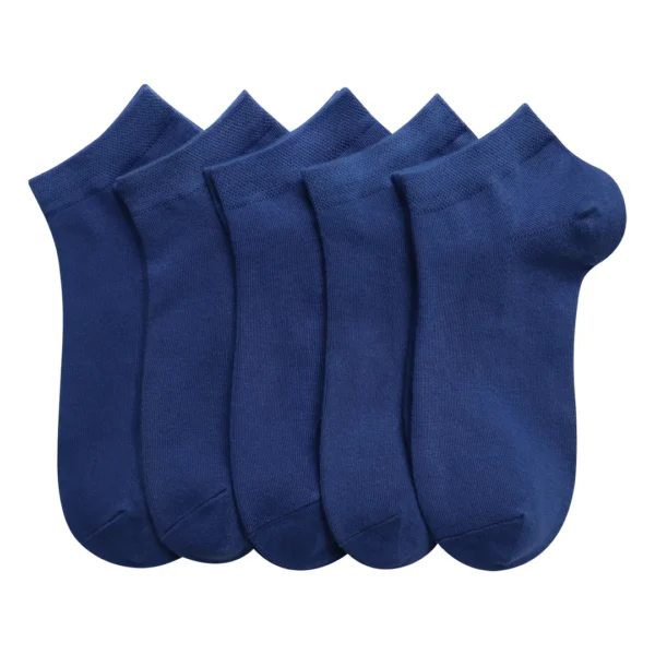 5 pcs Colorful Ankle Socks（all same colour）