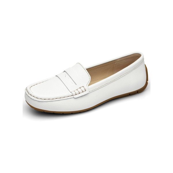 Women’s White Slip-On Sneakers