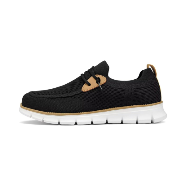 4 Men’s Black & White Casual Fashion Loafers
