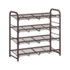 4-Tier Stackable Metal Shoe Rack
