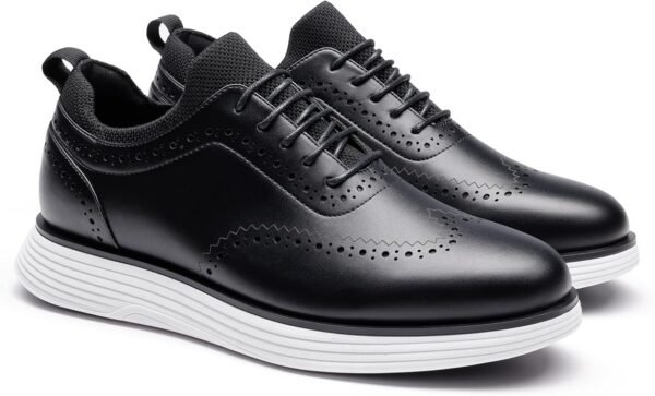 710TrgicwbL._AC_SY695_ Men’s Black Leather Wingtip Brogue Sneakers