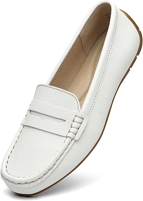 Women’s White Slip-On Sneakers