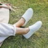 Women’s White Comfort Loafers