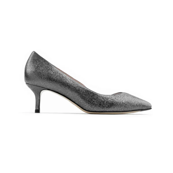 V-Cut Shimmering Bling Stiletto Heels