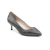 V-Cut Shimmering Bling Stiletto Heels