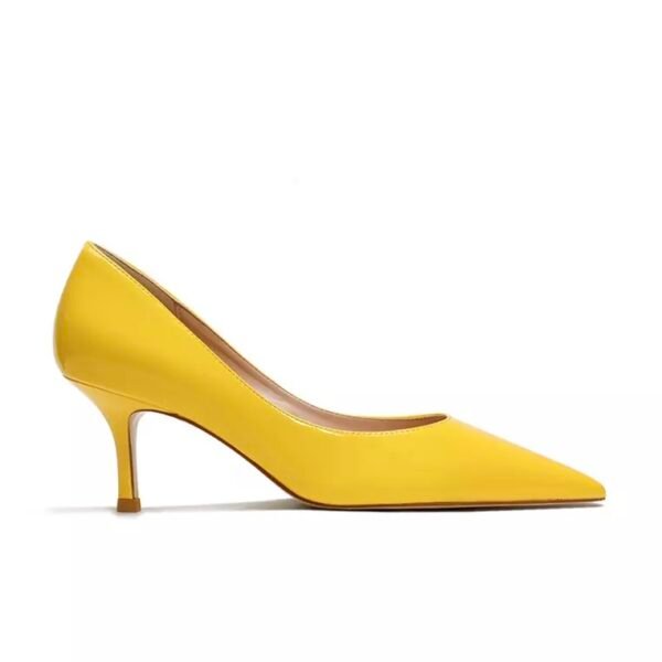 Sunny Gloss Low-Heel Pumps