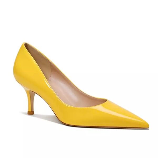 Sunny Gloss Low-Heel Pumps