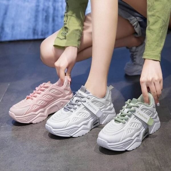 H2a44bfcbde204208996fb7cc24879bacK.jpg Torre Women's 2020 Summer New Mesh Fashion Student Casual Sneaker Internet Celebrity Ins Skateboard Shoes