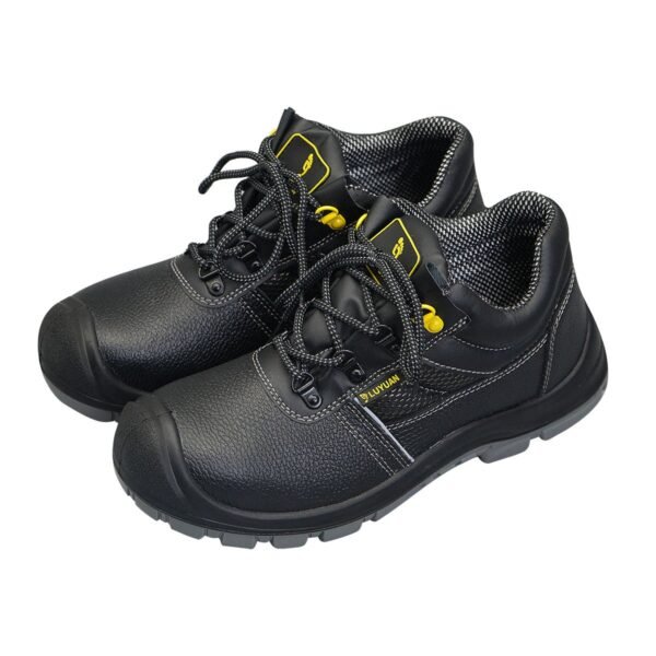 H54fe13afb35945fcad8cdc6ccc34ba7f7.jpg Lightweight Cowhide Leather Safety Shoes for Gardeners Comfortable Anti-Smash and Anti-Puncture Features Protective Gear