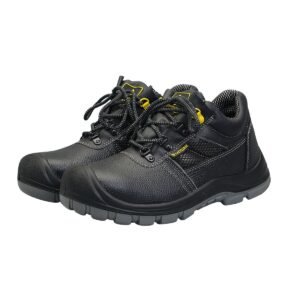 H7712d880b9a9442bad6e9de21915baaeS.jpg Lightweight Cowhide Leather Safety Shoes for Gardeners Comfortable Anti-Smash and Anti-Puncture Features Protective Gear