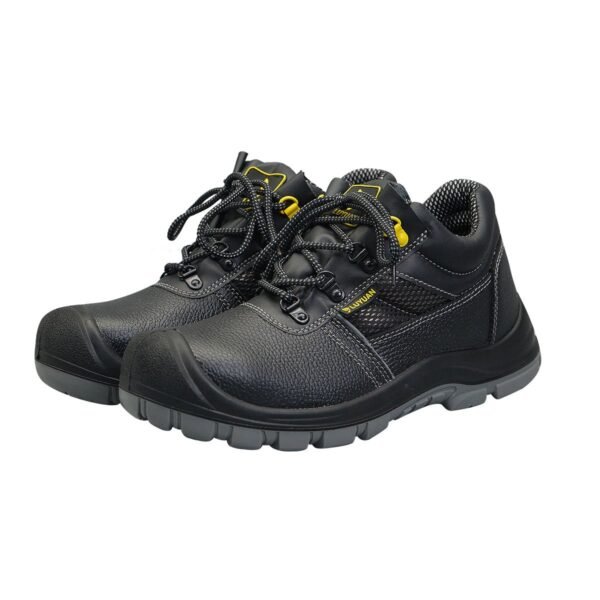 H7712d880b9a9442bad6e9de21915baaeS.jpg Lightweight Cowhide Leather Safety Shoes for Gardeners Comfortable Anti-Smash and Anti-Puncture Features Protective Gear