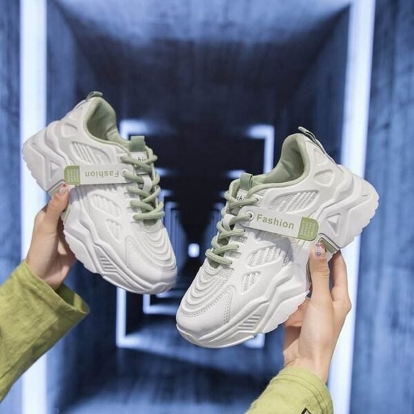 Hb5a01e7033be465d8e63630242499c1fM.jpg Torre Women's 2020 Summer New Mesh Fashion Student Casual Sneaker Internet Celebrity Ins Skateboard Shoes