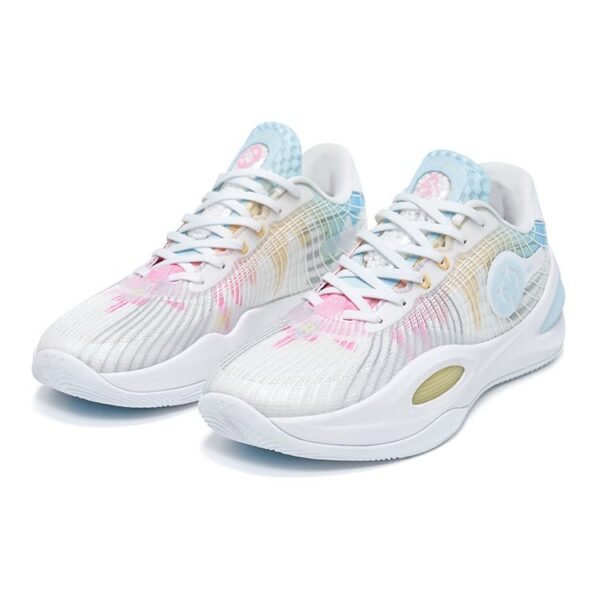 Hbce6d09af1404d459efdc3da4ccaa17dr.jpg hitePink Basketball Sneakers Colorful Basketball Shoes for Quick Movements and Speed